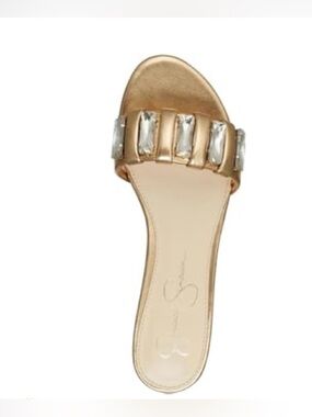 JESSICA SIMPSON AMILLE FLAT SANDAL NWT